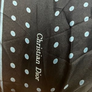Christian Dior silk pocket square